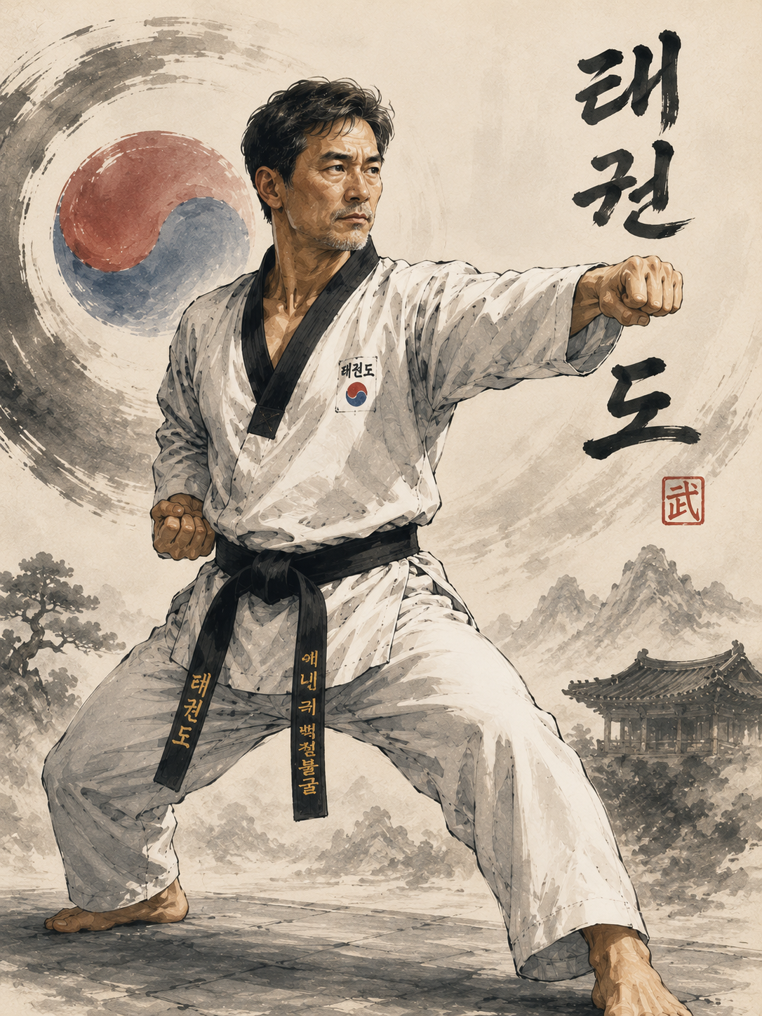 Taekwondo (태권도) : histoire, philosophie et symbolique de l’art martial coréen